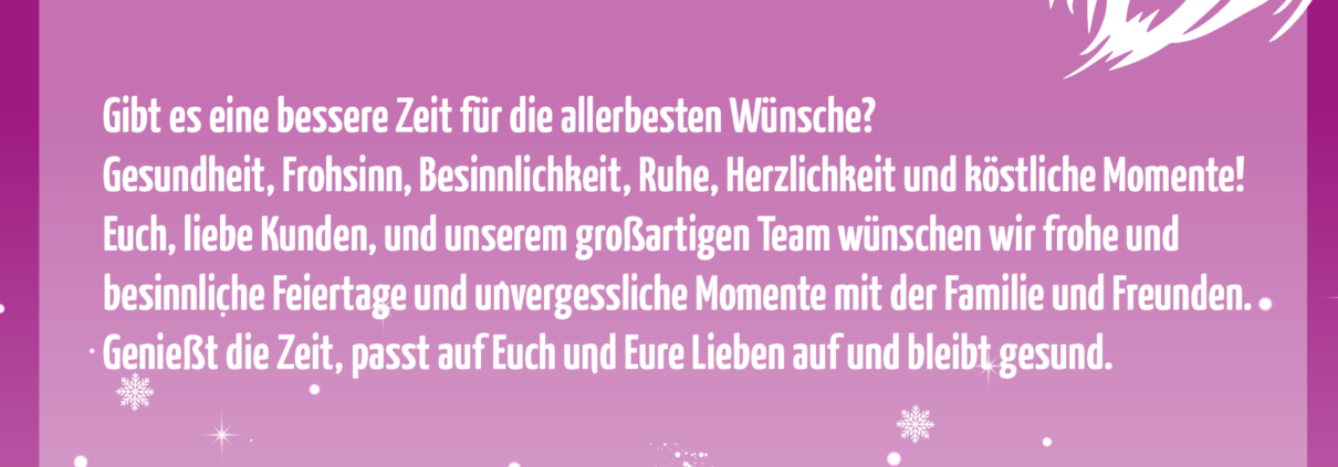 Frohe Weihnachten